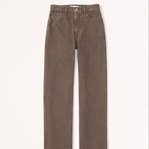 Abercrombie High Rise 90s Relaxed Jean 31 Long